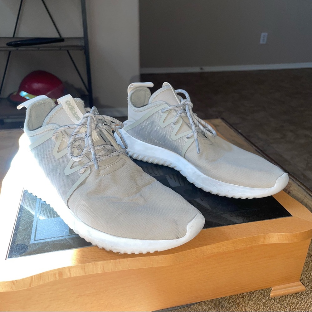 Adidas Tan Sneakers- Size 7.5